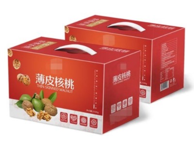 來濟南禮品盒定制廠家定制干果禮盒，讓您過個喜慶年！