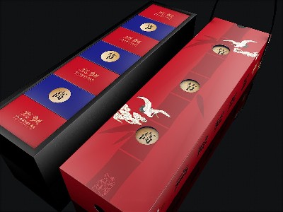 在山東做茶葉禮盒定制，淺談高級黑的應(yīng)用一